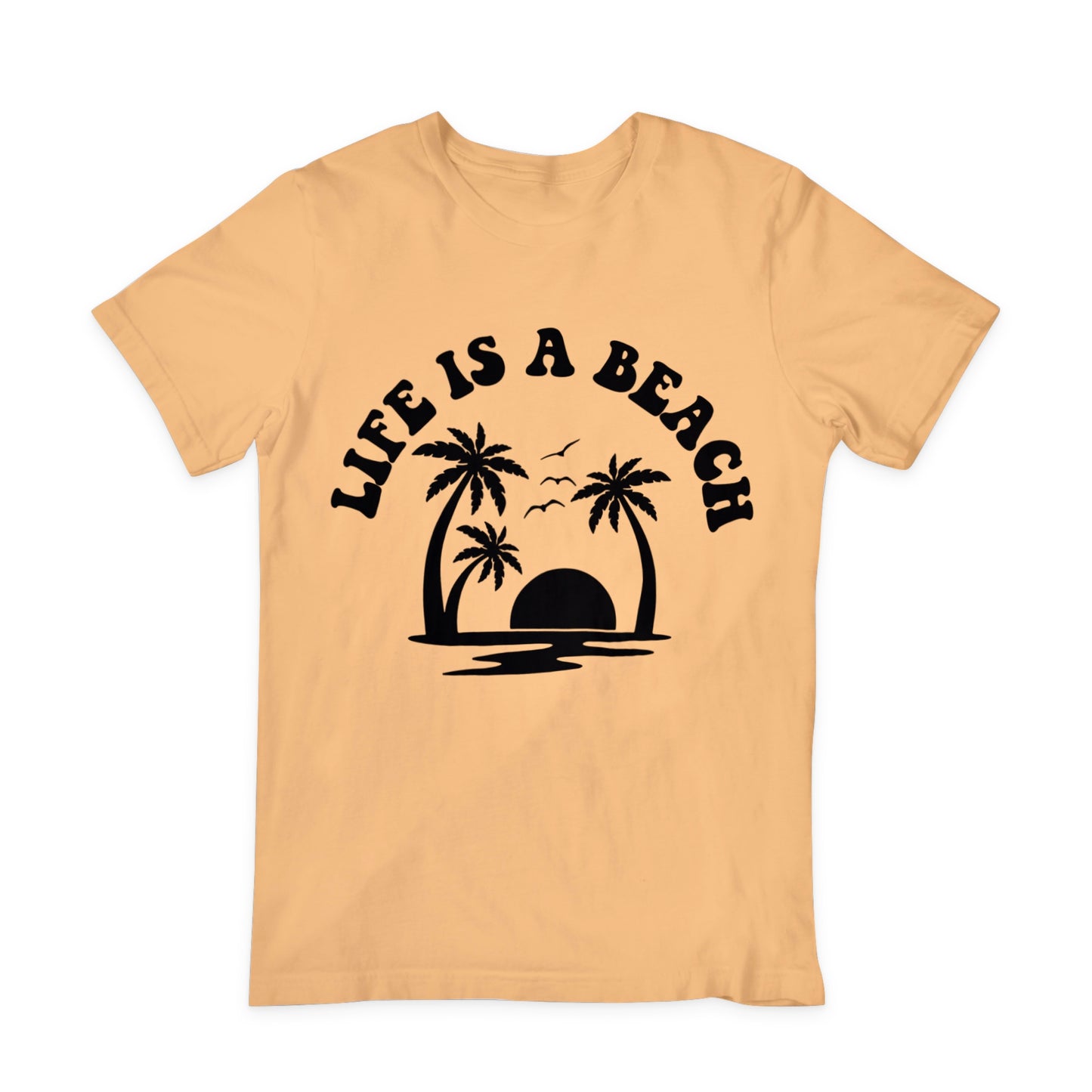 Life Is A Beach DTF Transfer Design