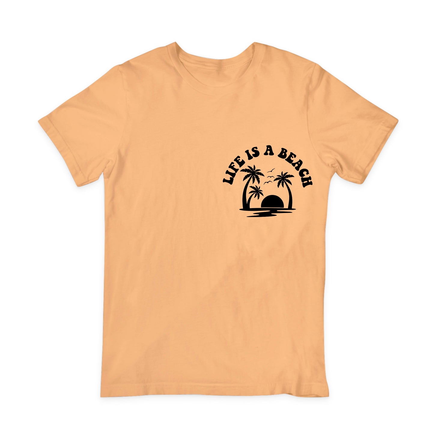Life Is A Beach DTF Transfer Design