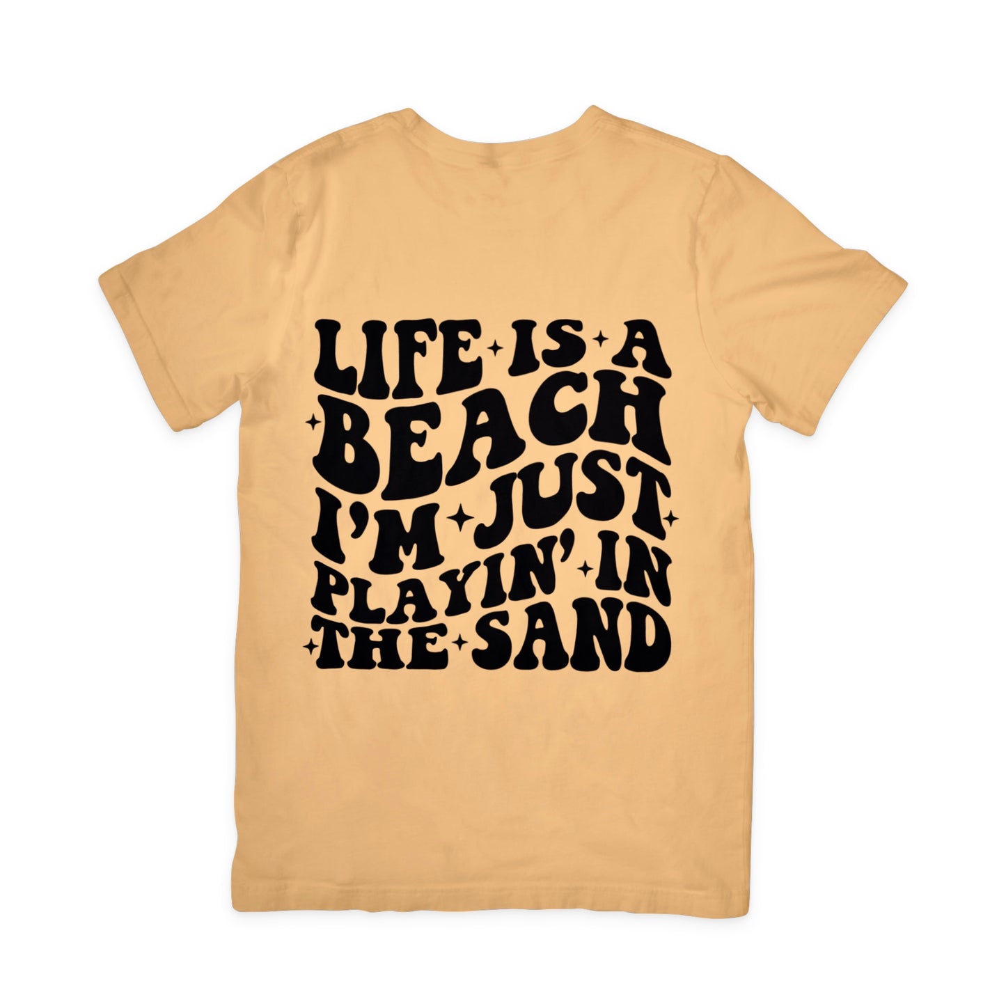 Life Is A Beach DTF Transfer Design