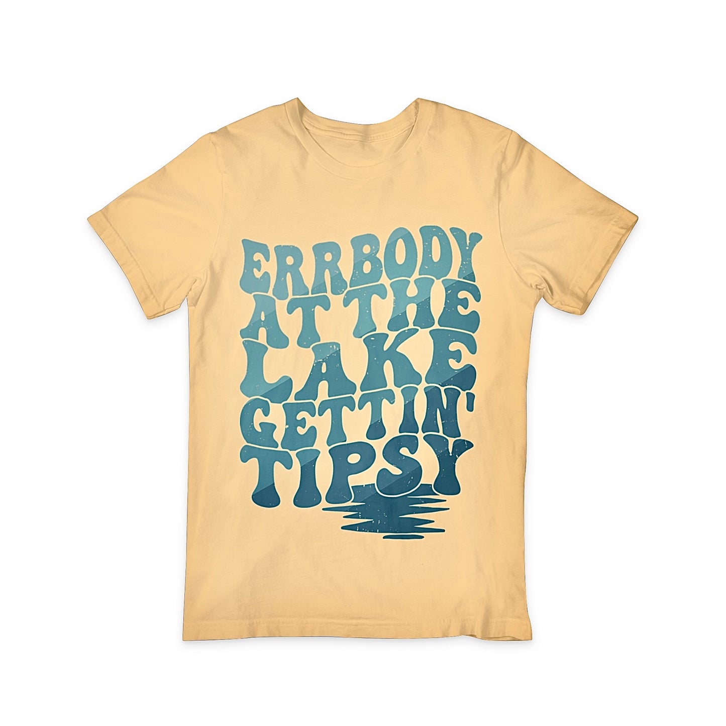 Errbody At The Lake Gettin' Tipsy DTF Transfer Design