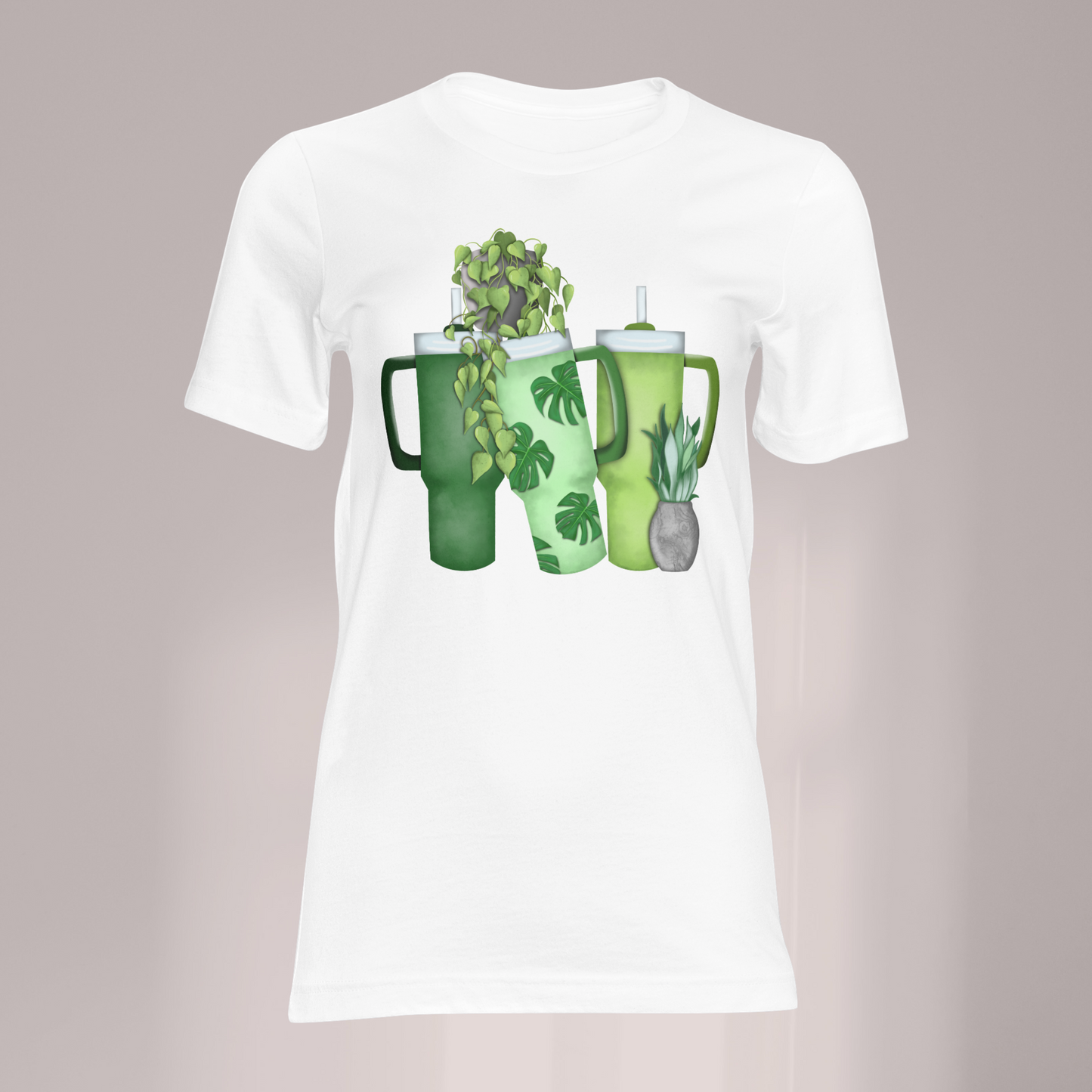 Plant Lover Tumblers DTF Transfer Design