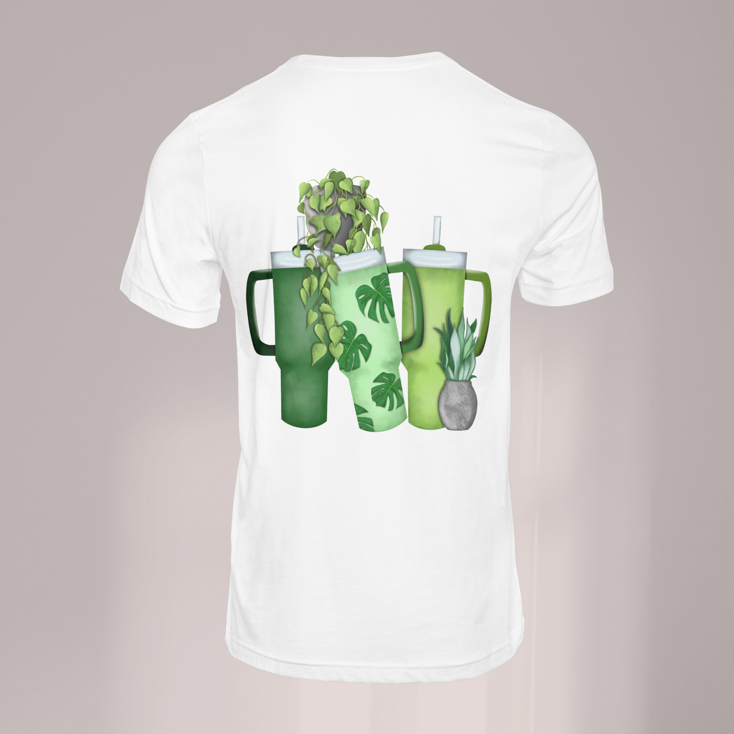 Plant Lover Tumblers DTF Transfer Design