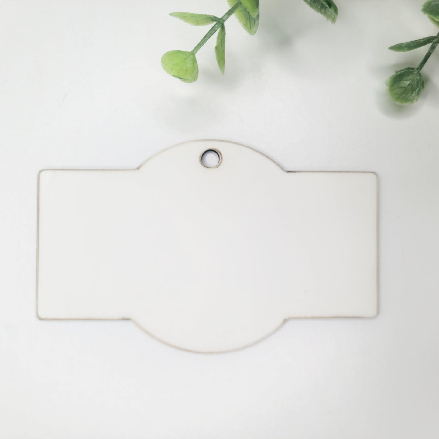 Set of 5 or 10 marquee ornament hardboard blanks, 4" sublimation hardboard blank, DOUBLE-sided ornament sublimation blank