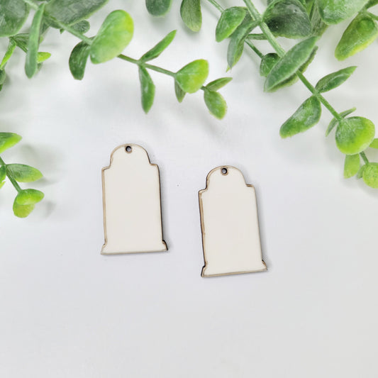 Sublimation hardboard blanks, coffin sublimation blanks, coffin earring blanks for sublimation