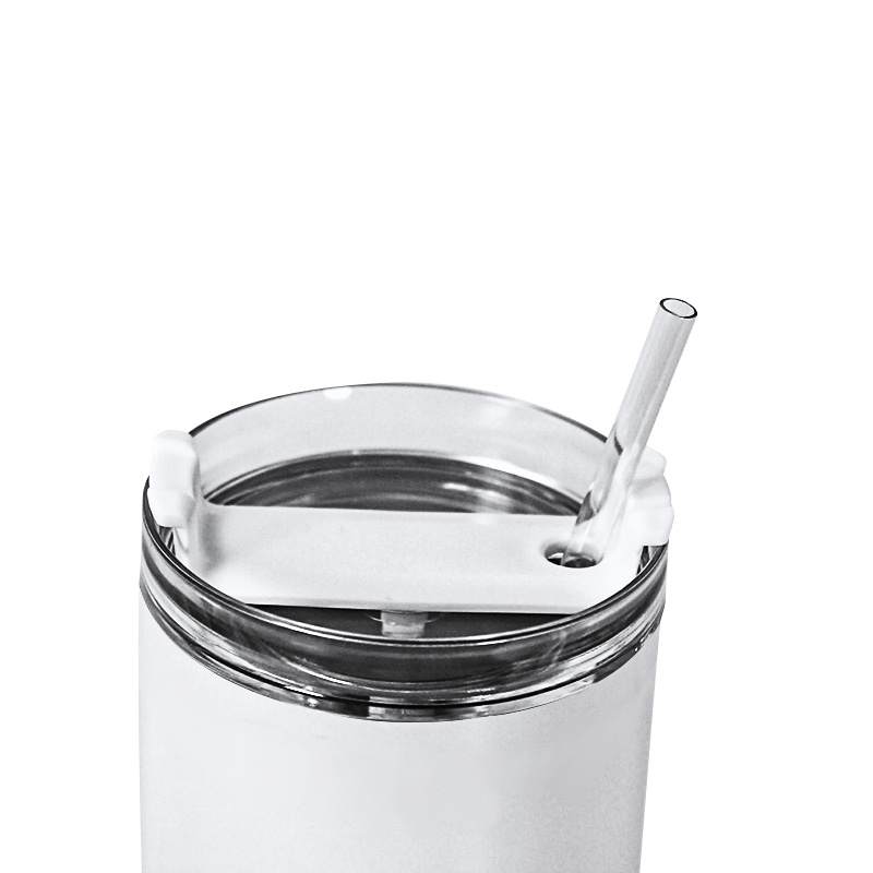 40oz Sublimation Blank Tumbler with Handle - Customizable Handle Colors - Ready to Ship (RTS)