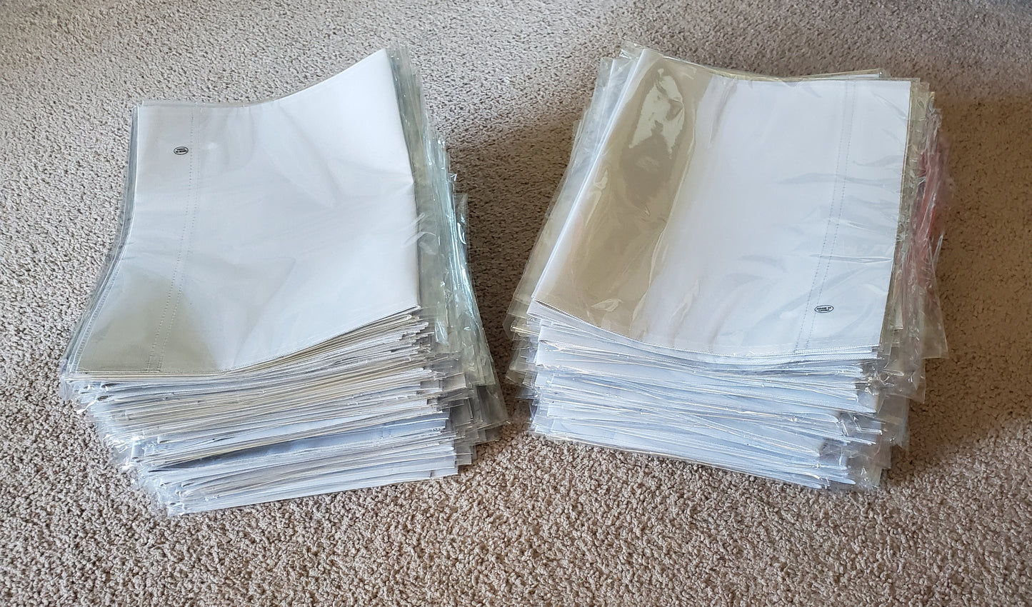 Sublimation 12x18 Double Sided Garden Flag Blanks - Thick, Triple-ply RTS