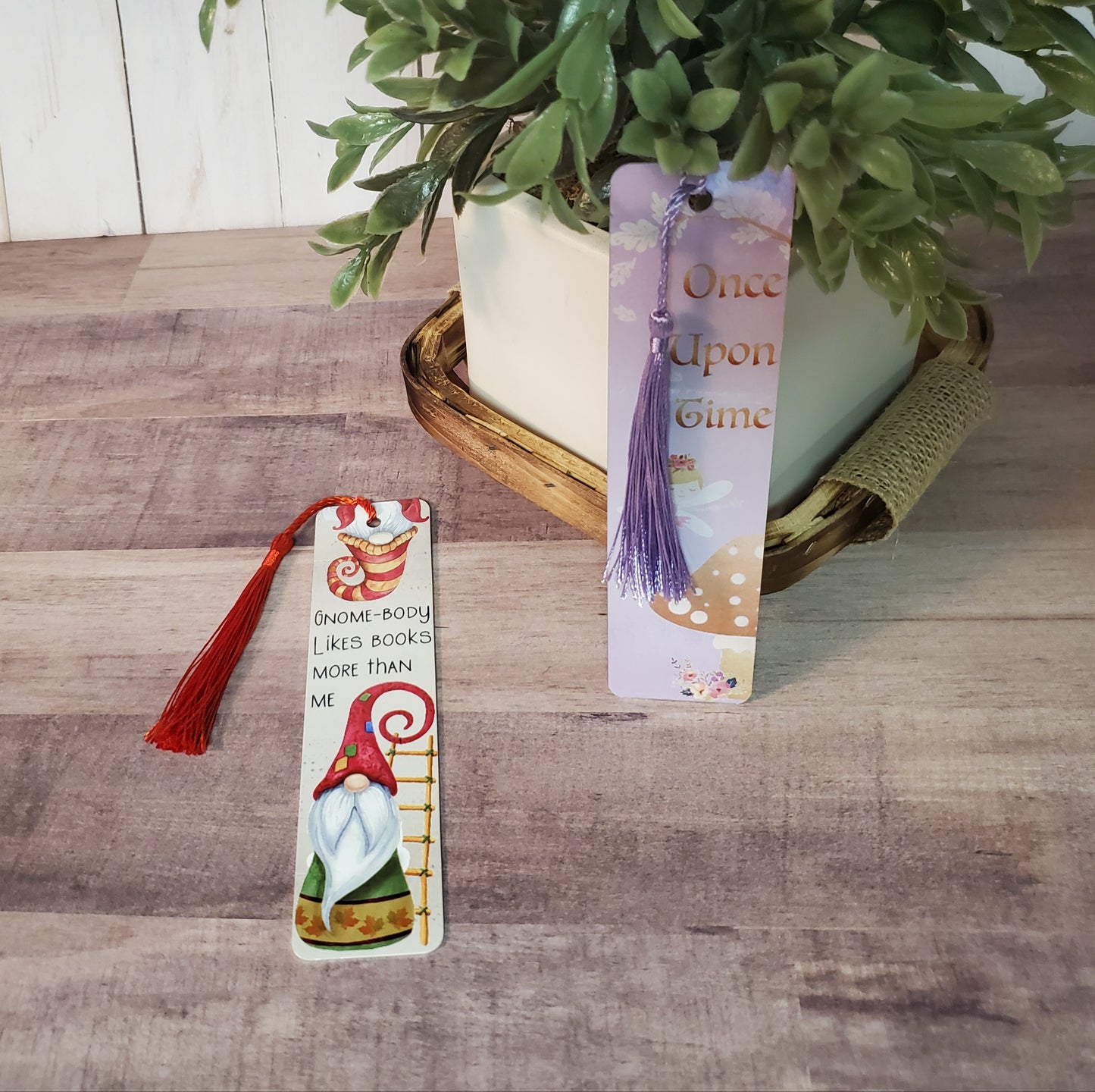 Sublimation bookmark, gloss white, double-sided RTS