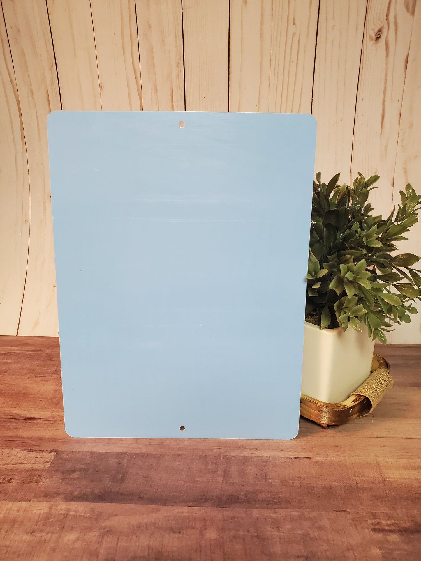 12x18 Gloss White Single-Sided Sublimation Aluminum Metal Sign - Ready to Ship (RTS)
