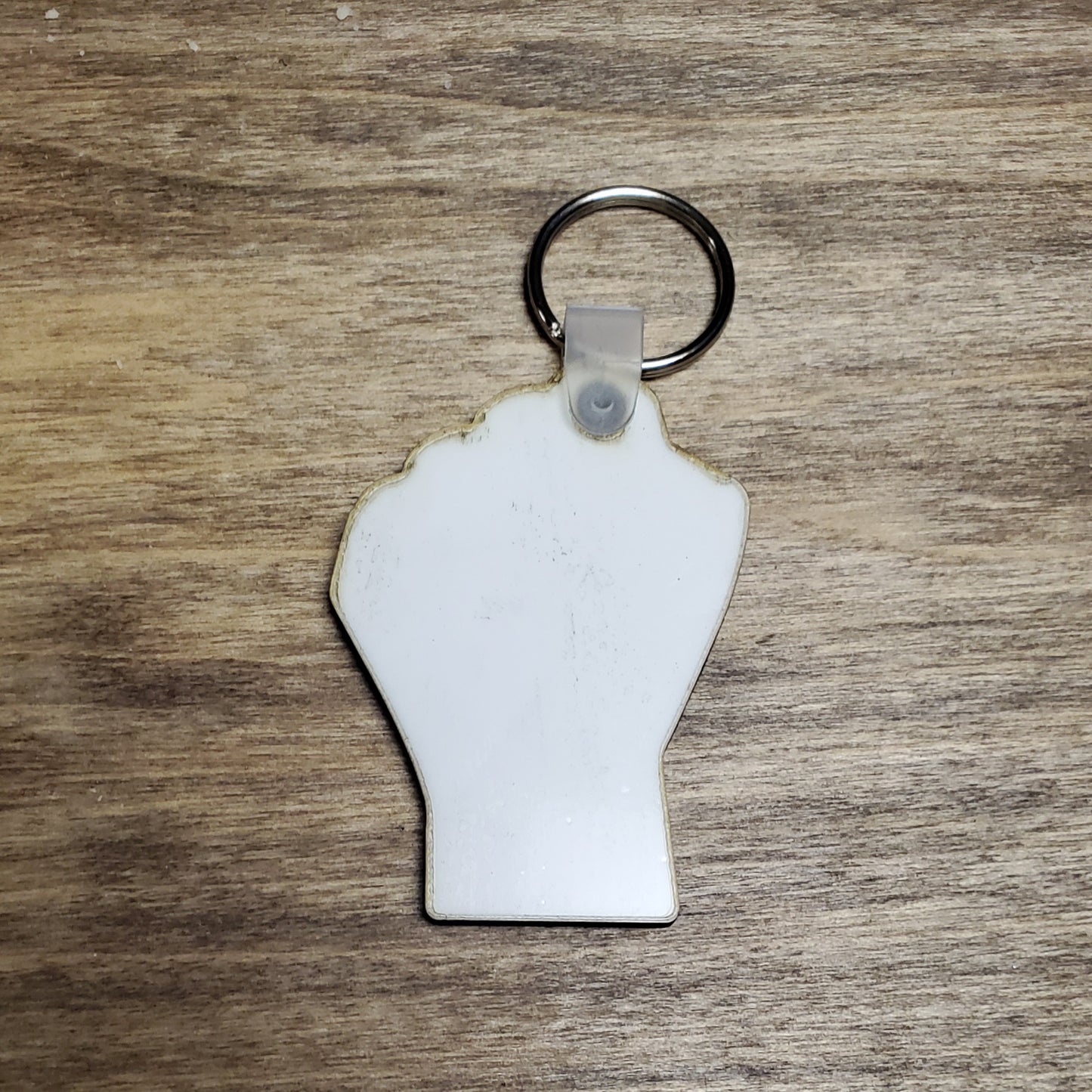 Sublimation blanks, key chain sublimation blanks, DOUBLE-SIDED key chain shape blanks for sublimation, BLM, Fist shape