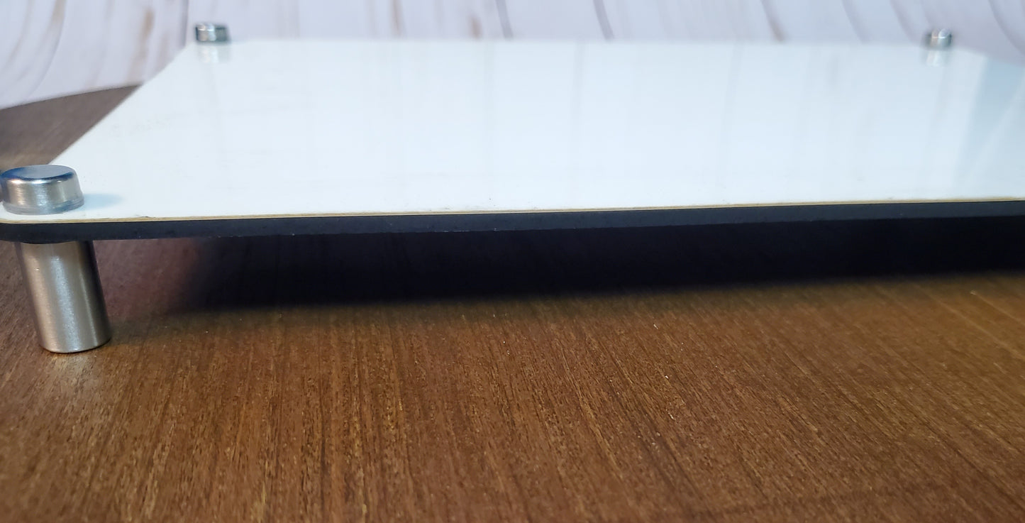 Sublimation photo hardboard blanks, standoff sublimation hardboard blank, rectangle photo sublimation blank, photo standoff sublimation blank