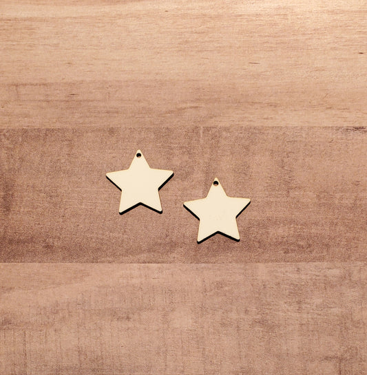 Sublimation hardboard blanks, star sublimation blanks, star earring blanks for sublimation