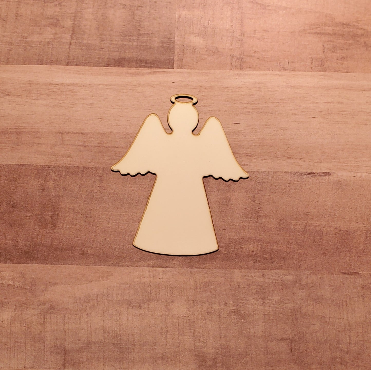 Set of 5 or 10 angel ornament hardboard blanks, sublimation hardboard blank, DOUBLE-sided ornament sublimation blank