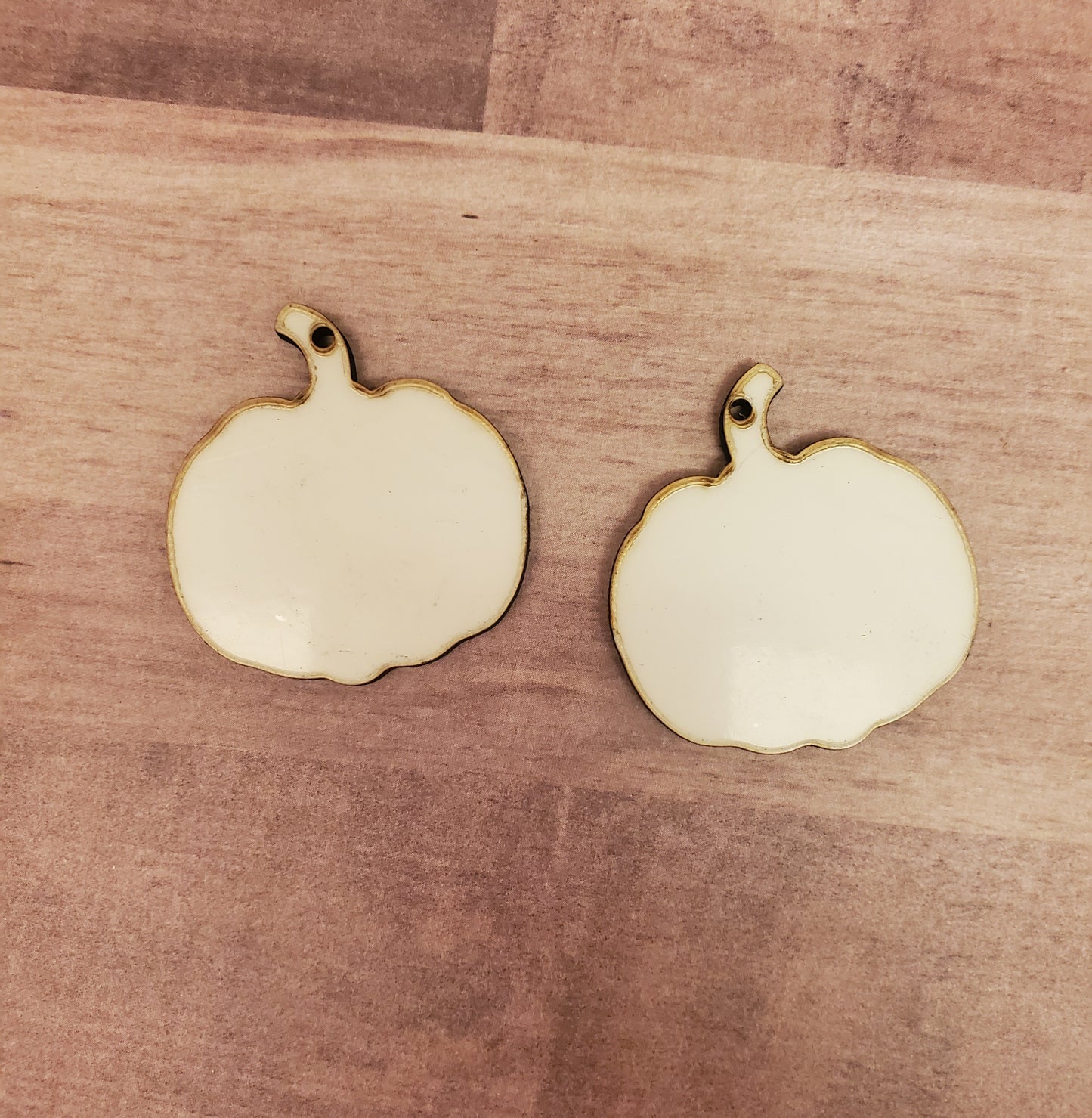 Sublimation hardboard blanks, 1.5" pumpkin sublimation blanks, pumpkin earring blanks for sublimation
