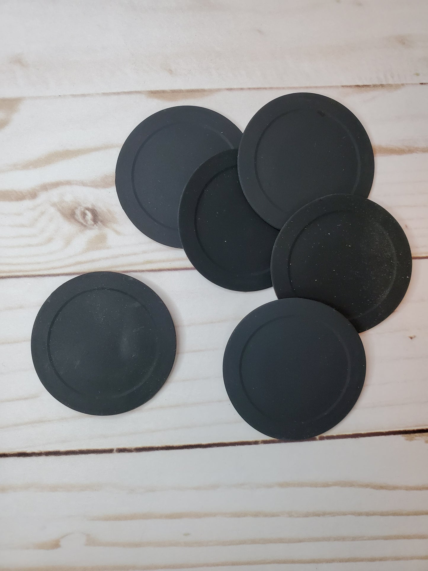 Sublimation Tumbler Accessories - Rubber Bottom Disc Stickers, Straw Cleaning Brushes, Metal Straws, Replacement Lids - Ready-to-Ship (RTS)