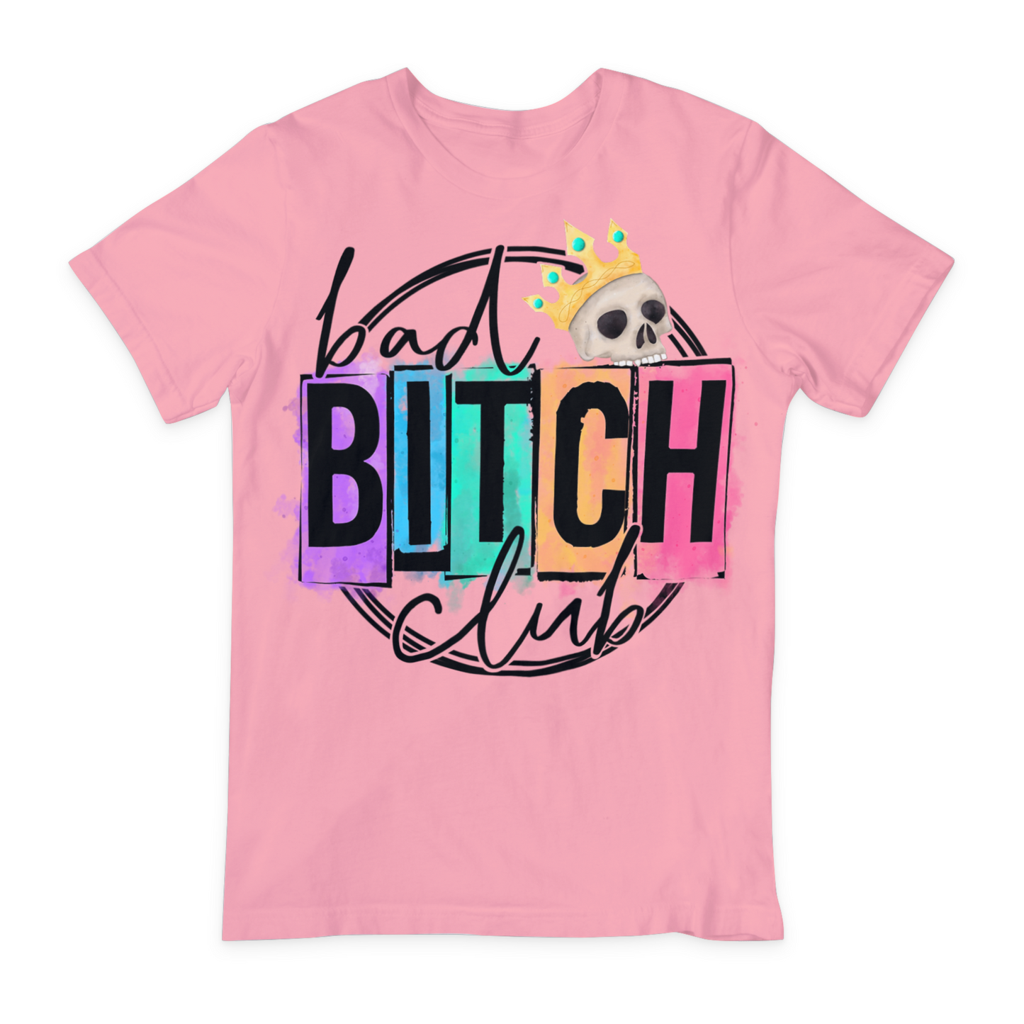 Bad Bitch Club DTF Transfer Design