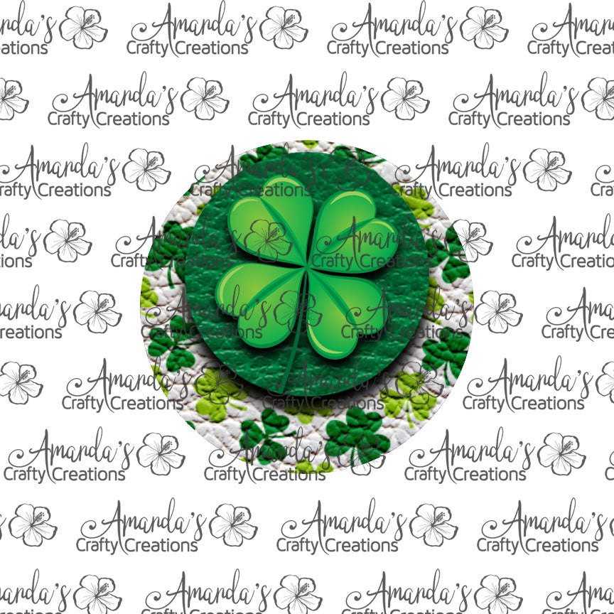 Leaf Clover Circle Earring Sublimation Design, Hand drawn Circle Sublimation earring design, digital download, JPG, PNG