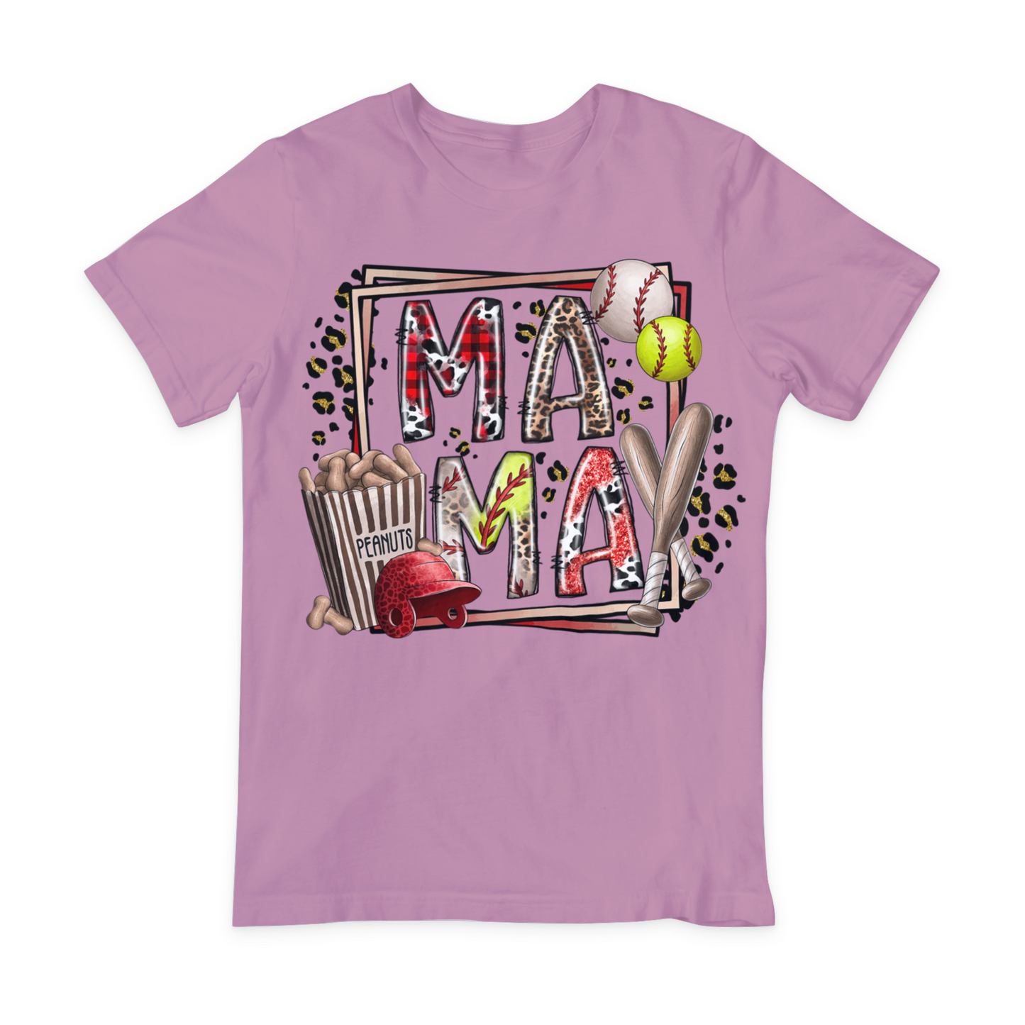 MAMA Softball/ Baseball DTF Transfer Design