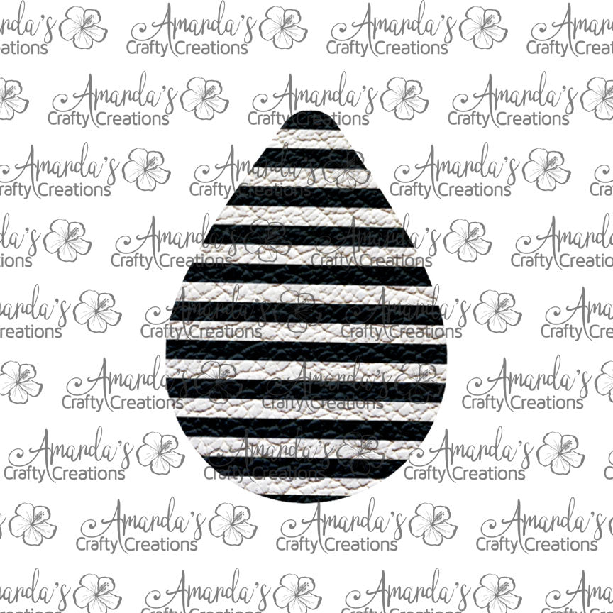 Black Stripe Teardrop Earring Sublimation Design, Hand drawn Teardrop Sublimation earring design, digital download, JPG, PNG
