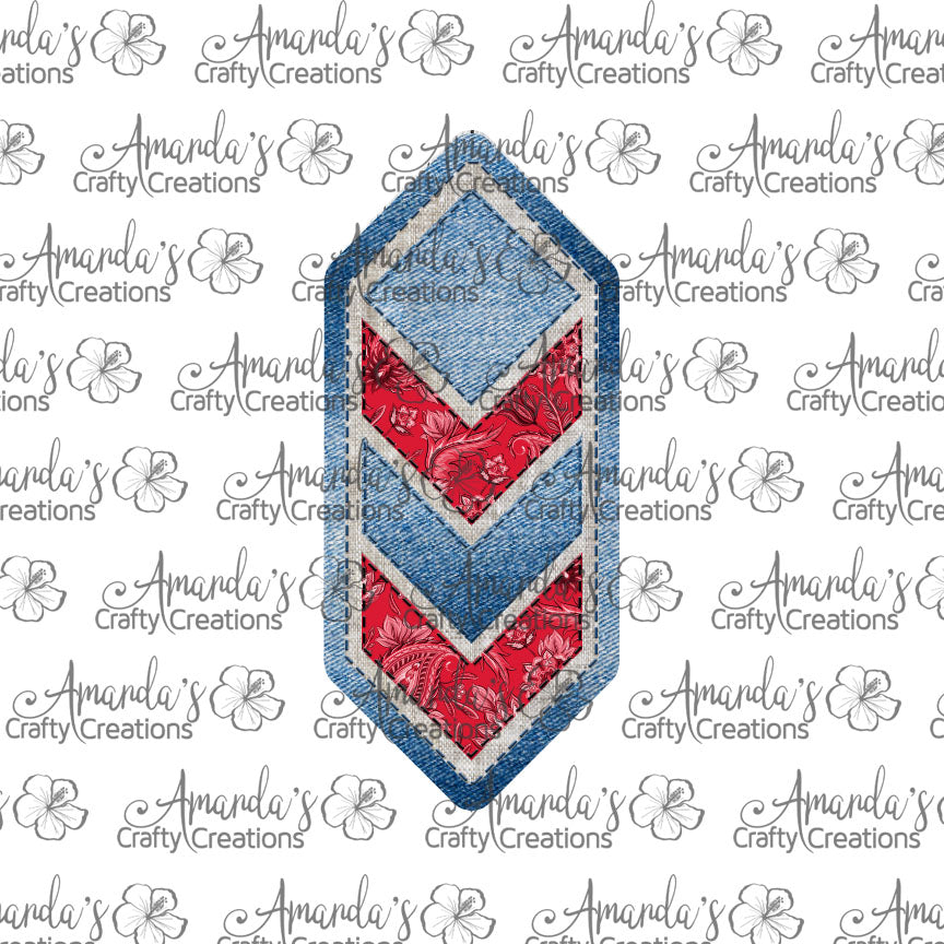Denim Paisley Cascade Sublimation Earring Sublimation Design, Hand drawn Cascade Sublimation earring design, digital download, JPG, PNG