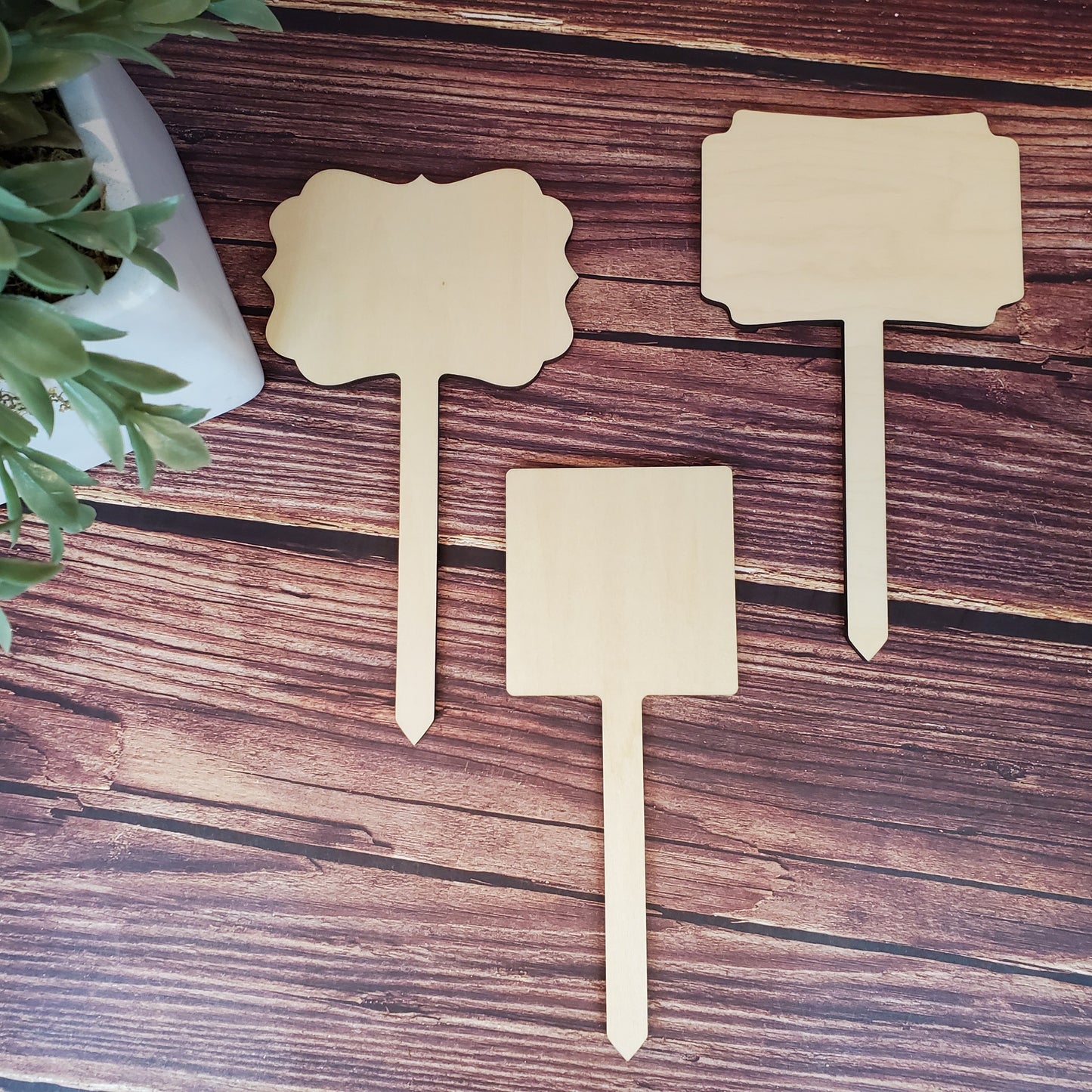 Wood GARDEN STAKES, wood garden stakes for sublimation, sublimation blank