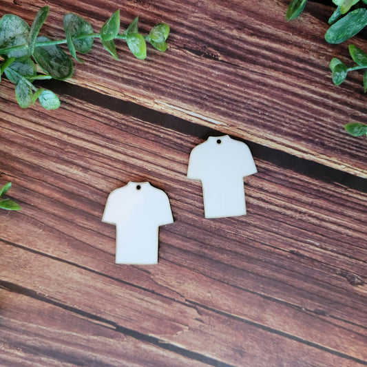 Sublimation hardboard blanks, 1.5" football jersey blanks, football jersey, jersey, sports jersey earring blanks for sublimation