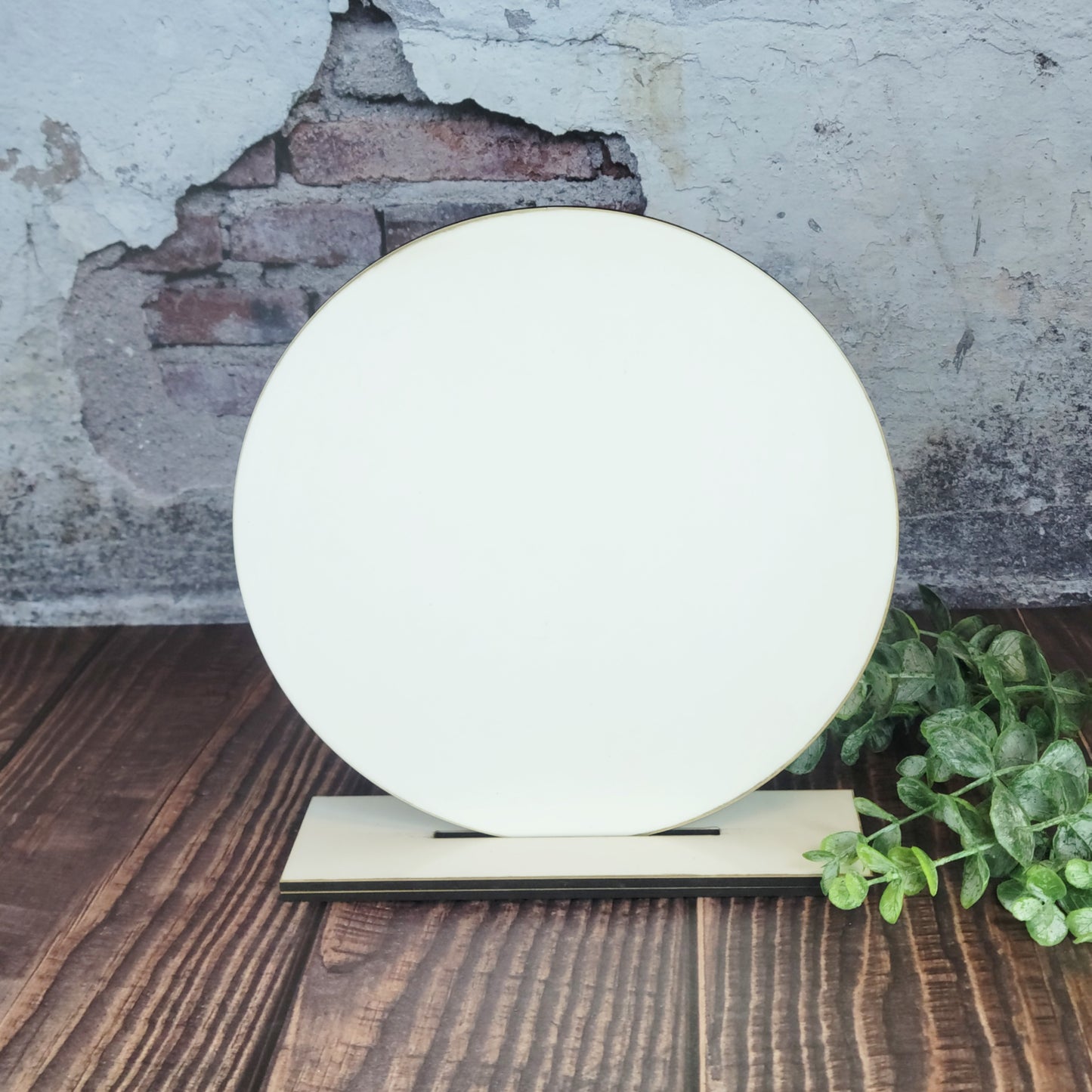 3-Piece Sublimation Hardboard Photo Frame Stand Blanks | Single-Sided Shape Blanks