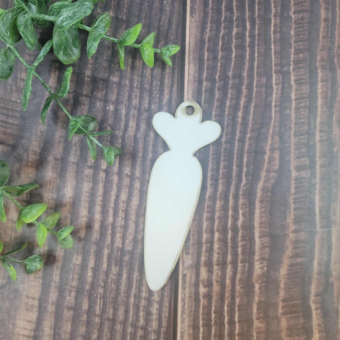 Set of 5 or 10 carrot hardboard blanks, 4" Carrot sublimation hardboard blank, SINGLE or DOUBLE sided carrot tag sublimation blank