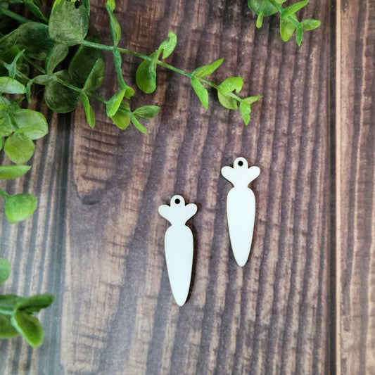 Sublimation hardboard blanks, carrot sublimation blanks, carrot earring blanks for sublimation