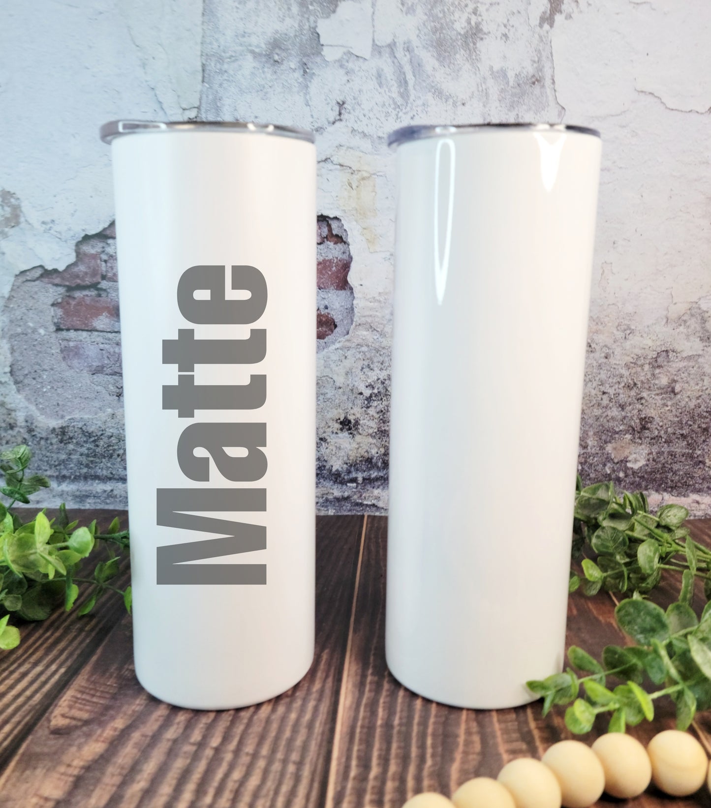 20 oz Matte Sublimation-Ready Skinny Tumbler - Ready to Ship (RTS)