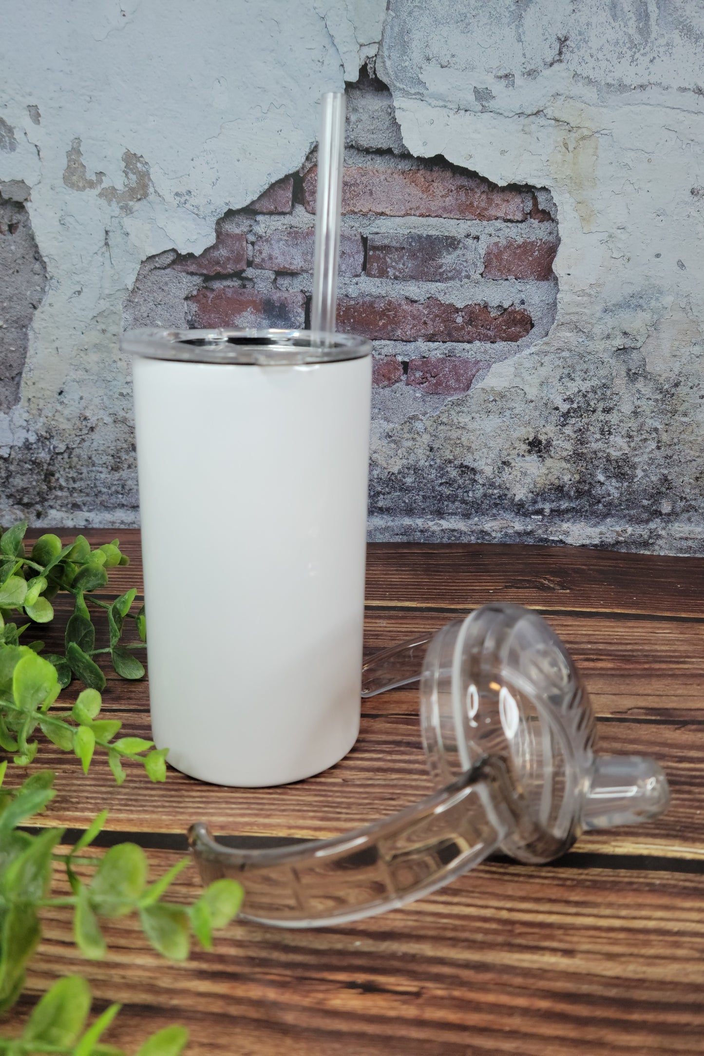 Sippy cup Sublimation ready tumbler RTS, 2 in 1 sippy cup tumbler sublimation blank with 2 lids