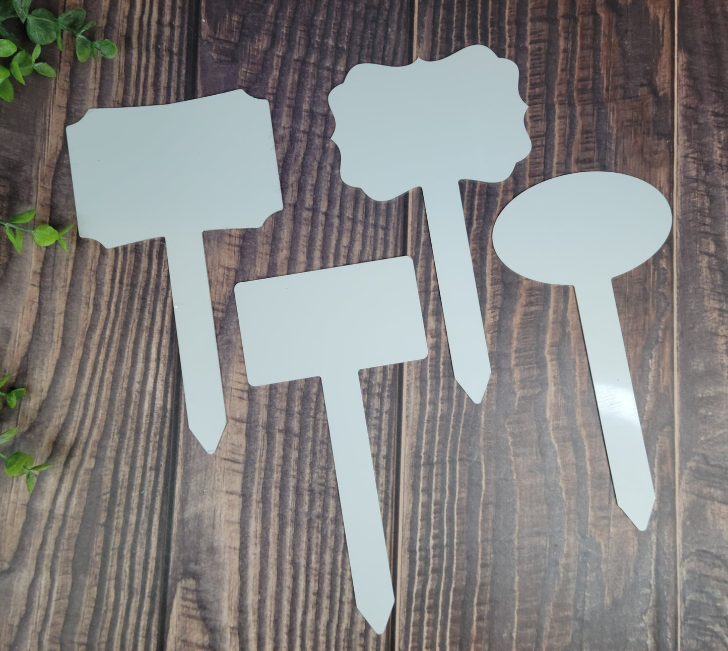 Sublimation ALUMINUM garden stake blanks, metal garden stake blanks for sublimation, white double sided RTS