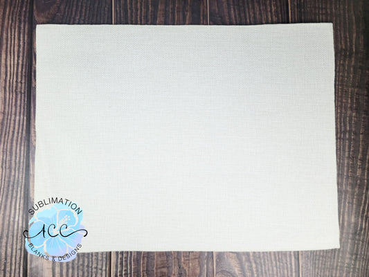 Sublimation linen placemat, linen placemat, sublimation ready linen table placemat RTS