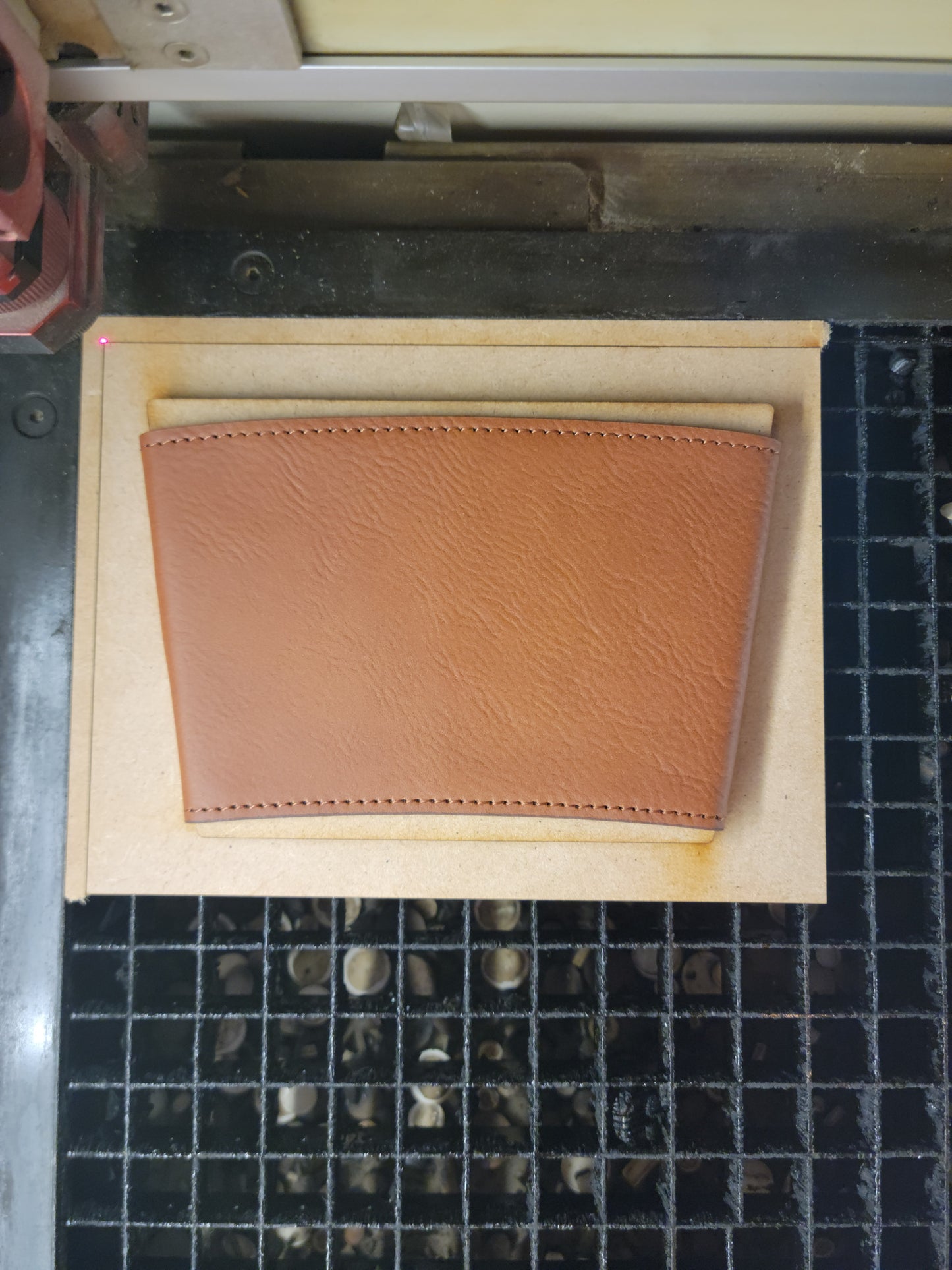 Coffee Sleeve Jig, Laserable leatherette coffee sleeve jig, coffee cup sleeve, jig for engraveable leatherette sleeves, File, Download, SVG, jig file
