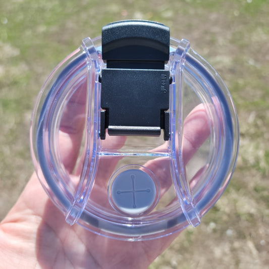 LID for 40oz tumbler, leakproof locking lid for 40oz tumblers, screw on leak proof straw and sipper locking lid for 40oz tumbler RTS