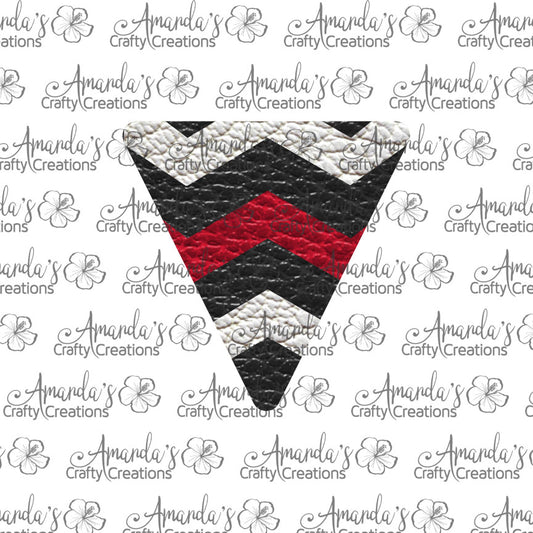 Red White Black Chevron Isosceles Triangle Earring Sublimation Design, Hand drawn Isosceles Triangle Sublimation earring design, digital download, JPG, PNG