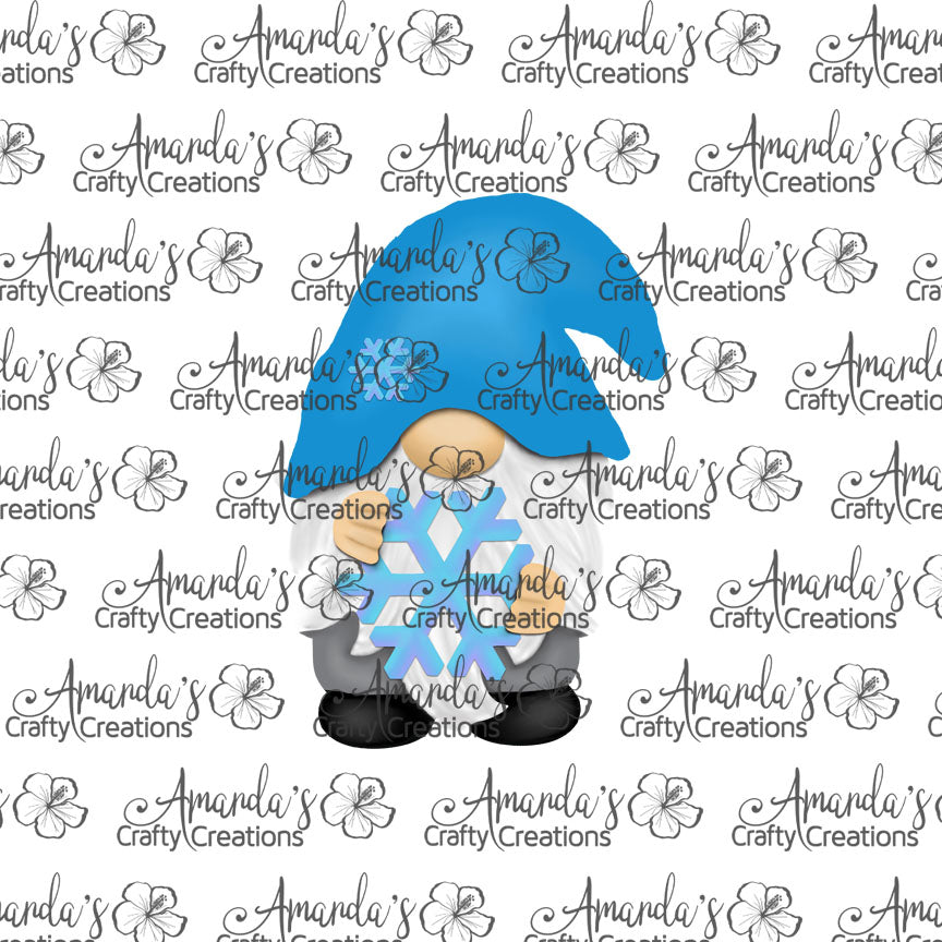 Snowflake Gnome Snowflake Hat Sublimation Design, Hand drawn Gnome Sublimation earring design, digital download, JPG, PNG