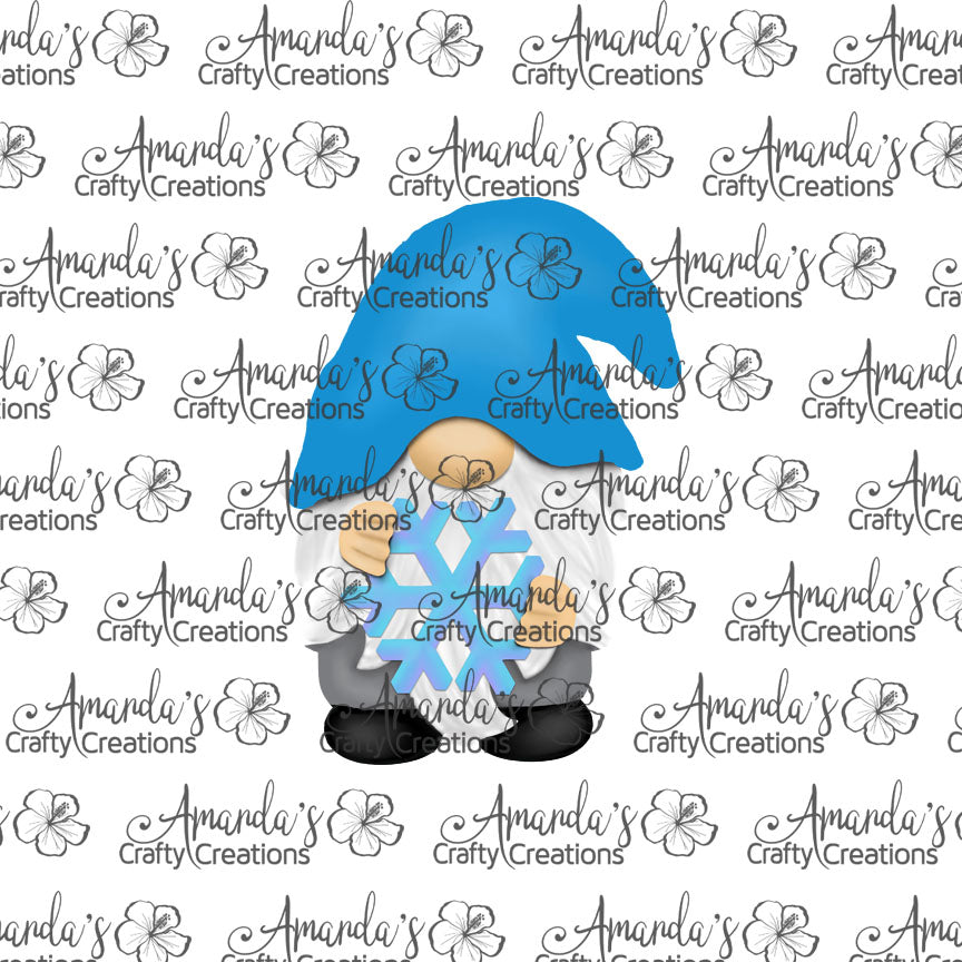 Snowflake Gnome Sublimation Design, Hand drawn Gnome Sublimation earring design, digital download, JPG, PNG