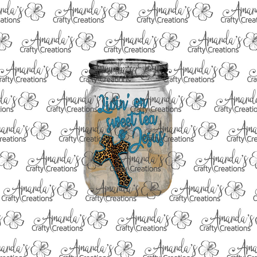 Sweet Tea and Jesus Mason Jar Earring Sublimation Design, Hand drawn Mason Jar Sublimation earring design, digital download, JPG, PNG