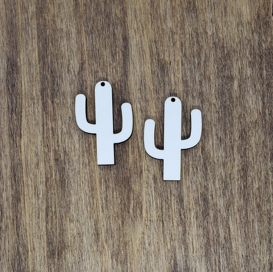 Sublimation hardboard blanks, cactus sublimation blanks, cactus earring blanks for sublimation