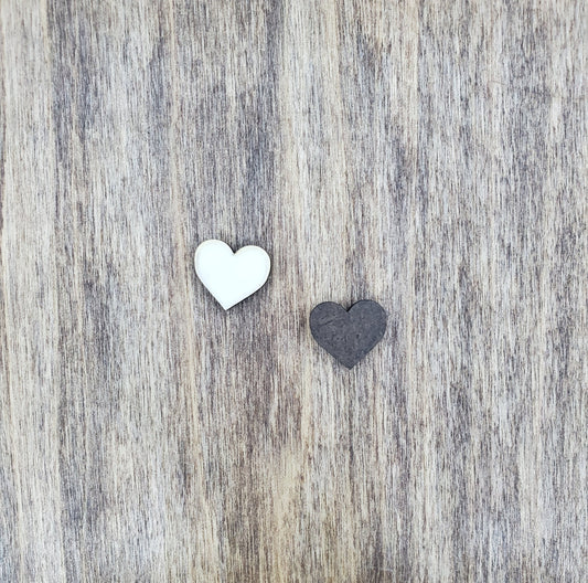 Sublimation hardboard blanks, 0.5 inch heart stud earring sublimation blanks, half inch heart stud earring blanks for sublimation