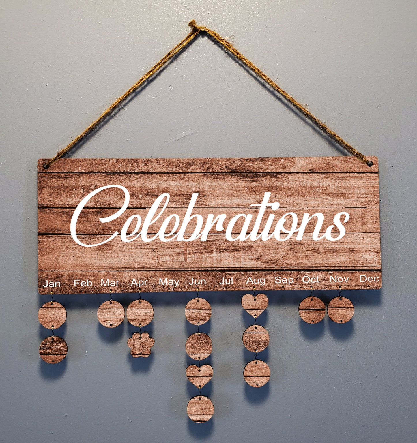 Celebration board Sublimation hardboard blanks, celebrations sublimation hardboard blank, family and friend celebration sublimation blank