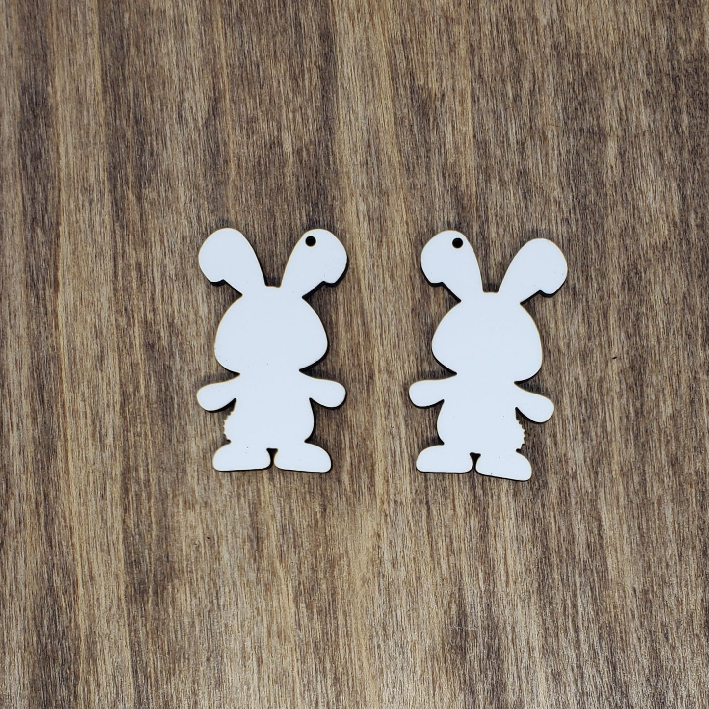 Sublimation hardboard blanks, 1.7" bunny sublimation blanks, bunny earring blanks for sublimation