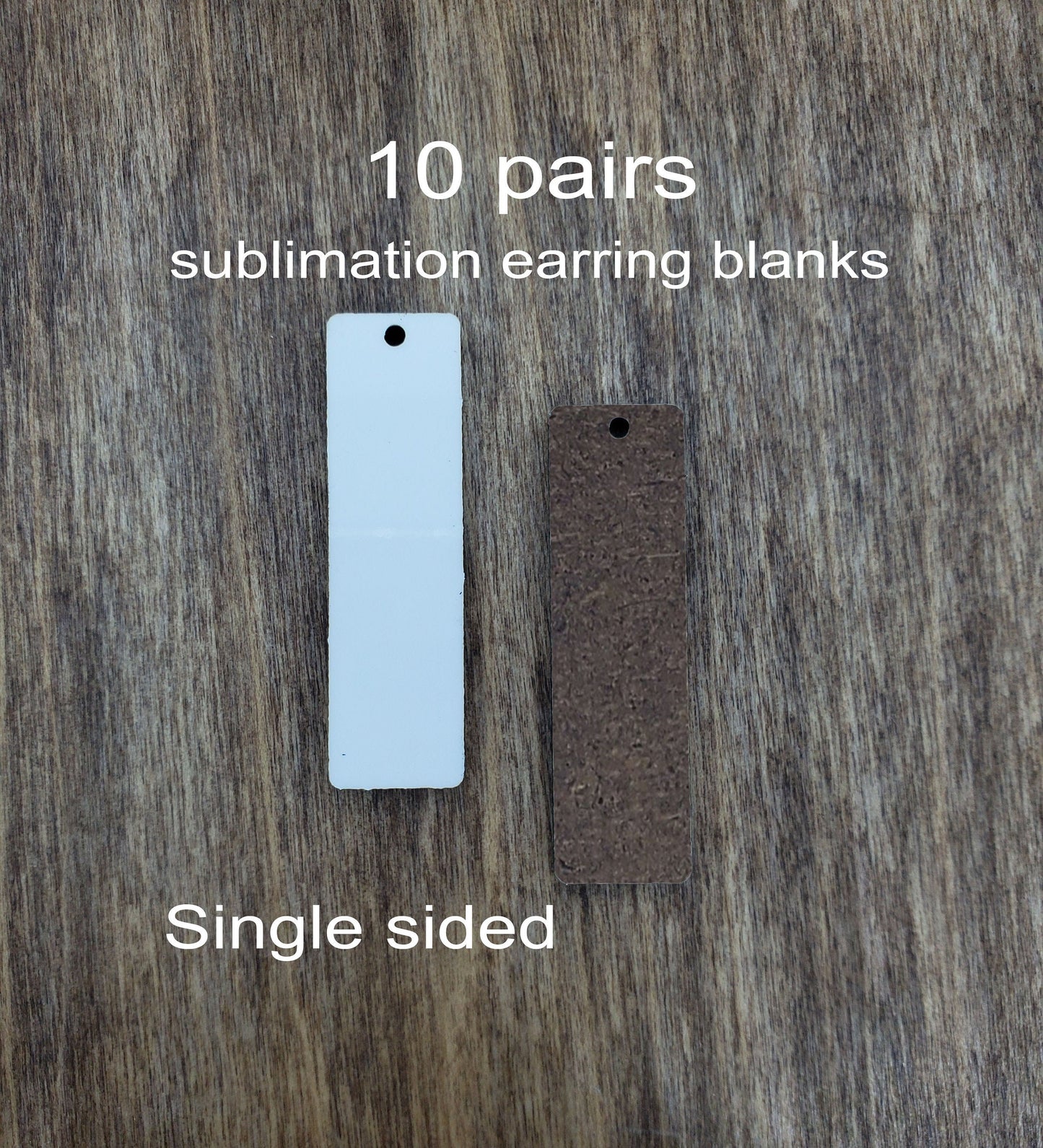 Sublimation hardboard blanks, bar earring sublimation blanks, drop bar earring blanks for sublimation