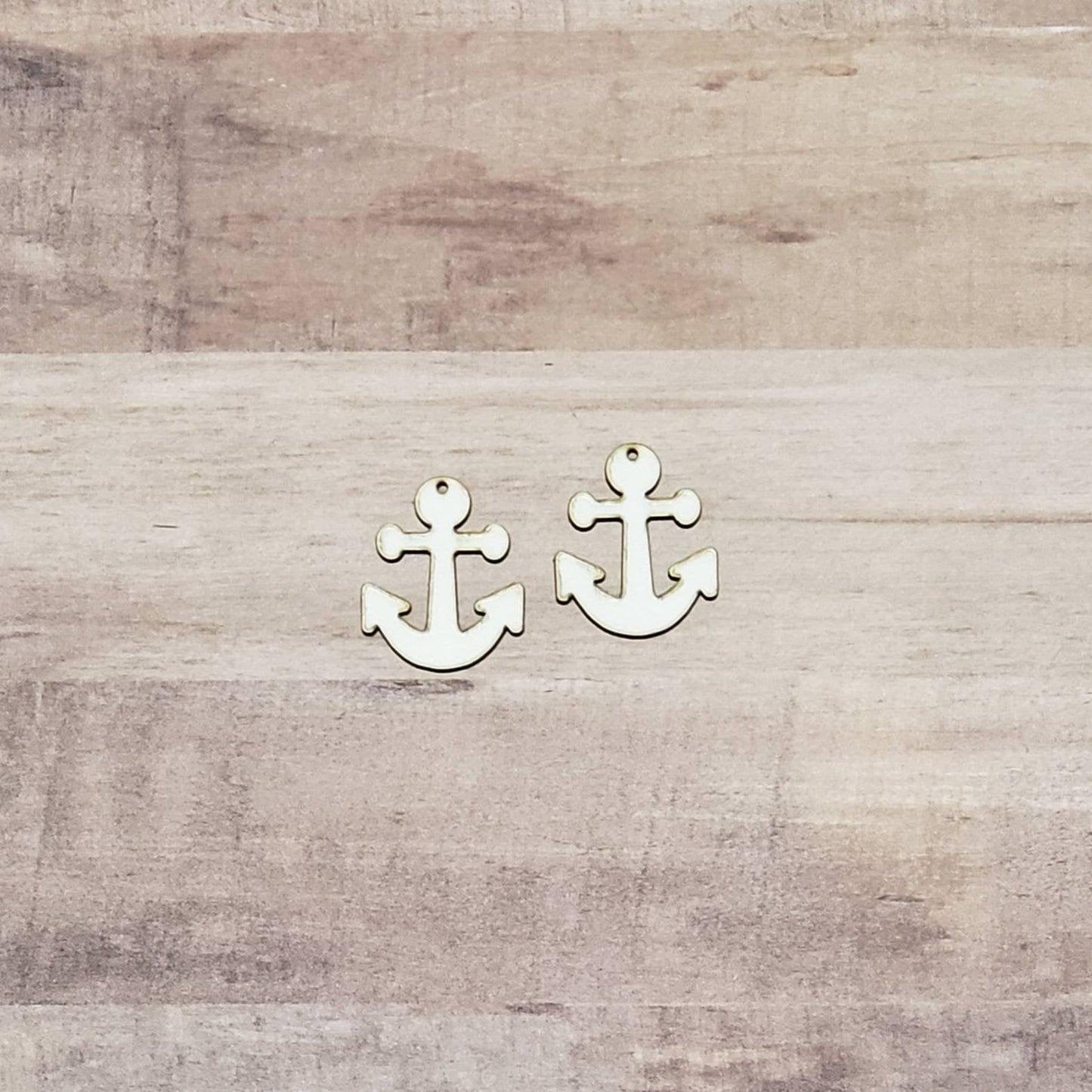 Sublimation hardboard blanks, anchor earring sublimation blanks, anchor earring blanks for sublimation