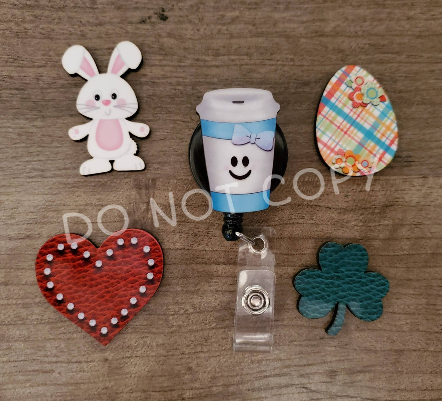 Set of 10 Sublimation badge reel hardboard blanks, 1.5"-2" sublimation hardboard blanks, badge holder reel sublimation blanks