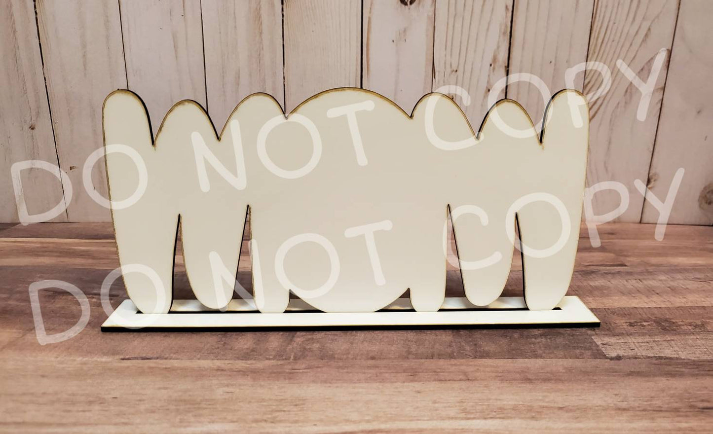 2-Piece Sublimation Hardboard Blanks – MOM Photo Display with Stand | Customizable Frame