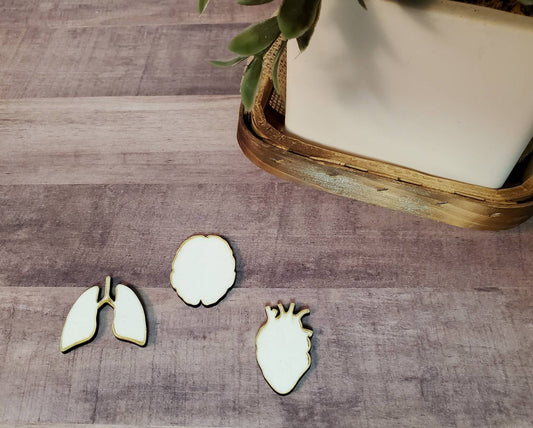 Set of 10 Sublimation badge reel hardboard blanks, 1.25" sublimation hardboard blanks, badge holder reel sublimation blanks