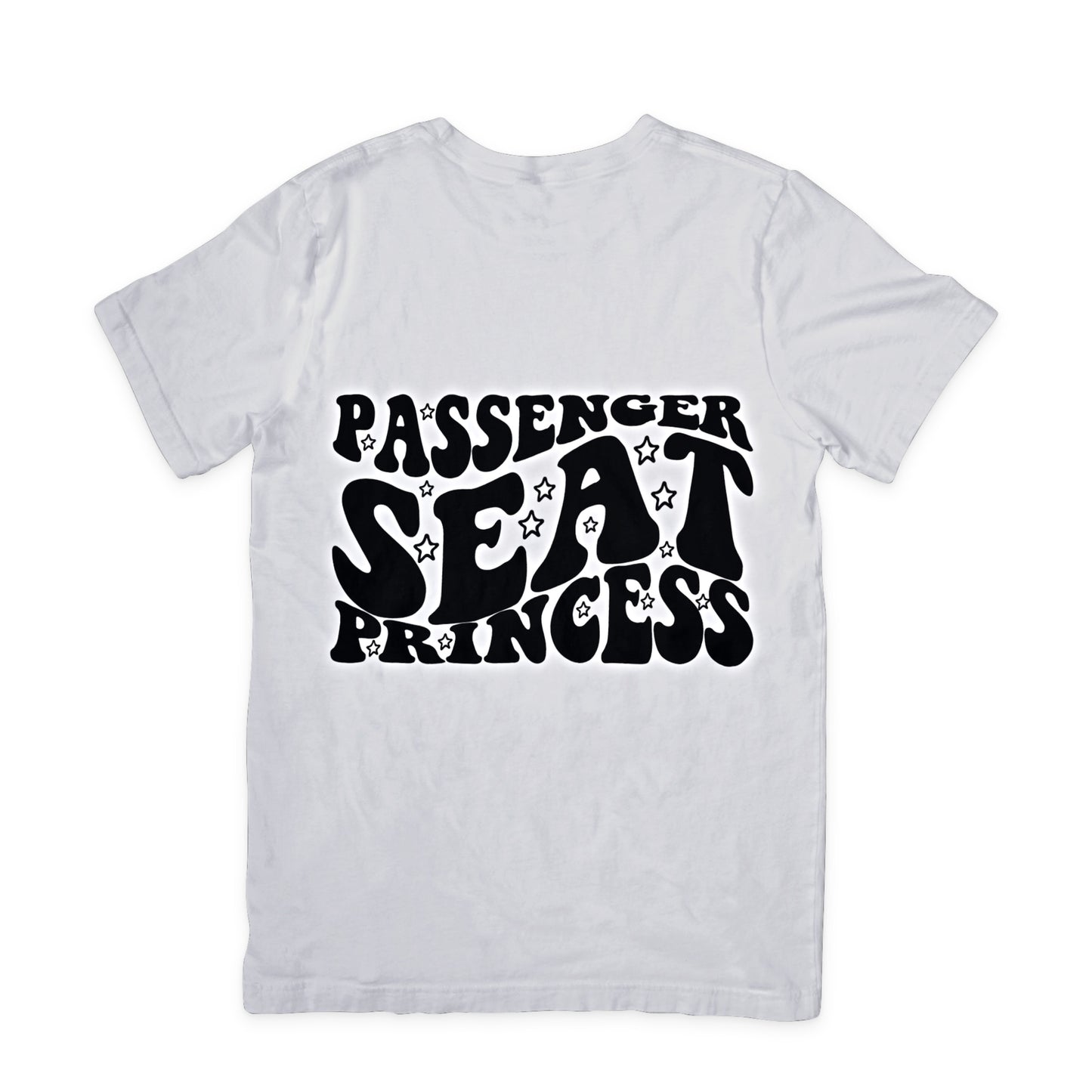 "Passenger Seat Princess" DTF Transfer Design