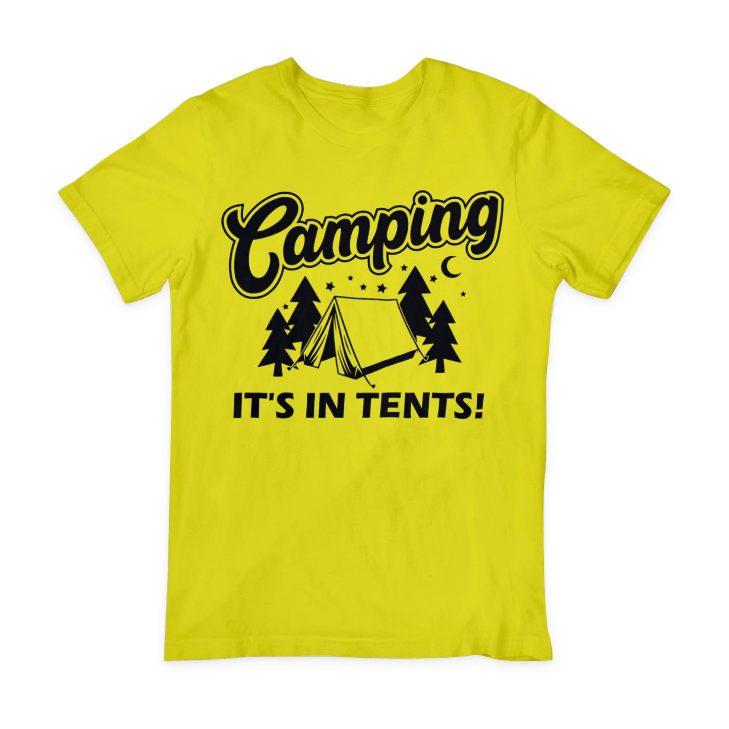 Camping It's In Tents DTF Transfer Design