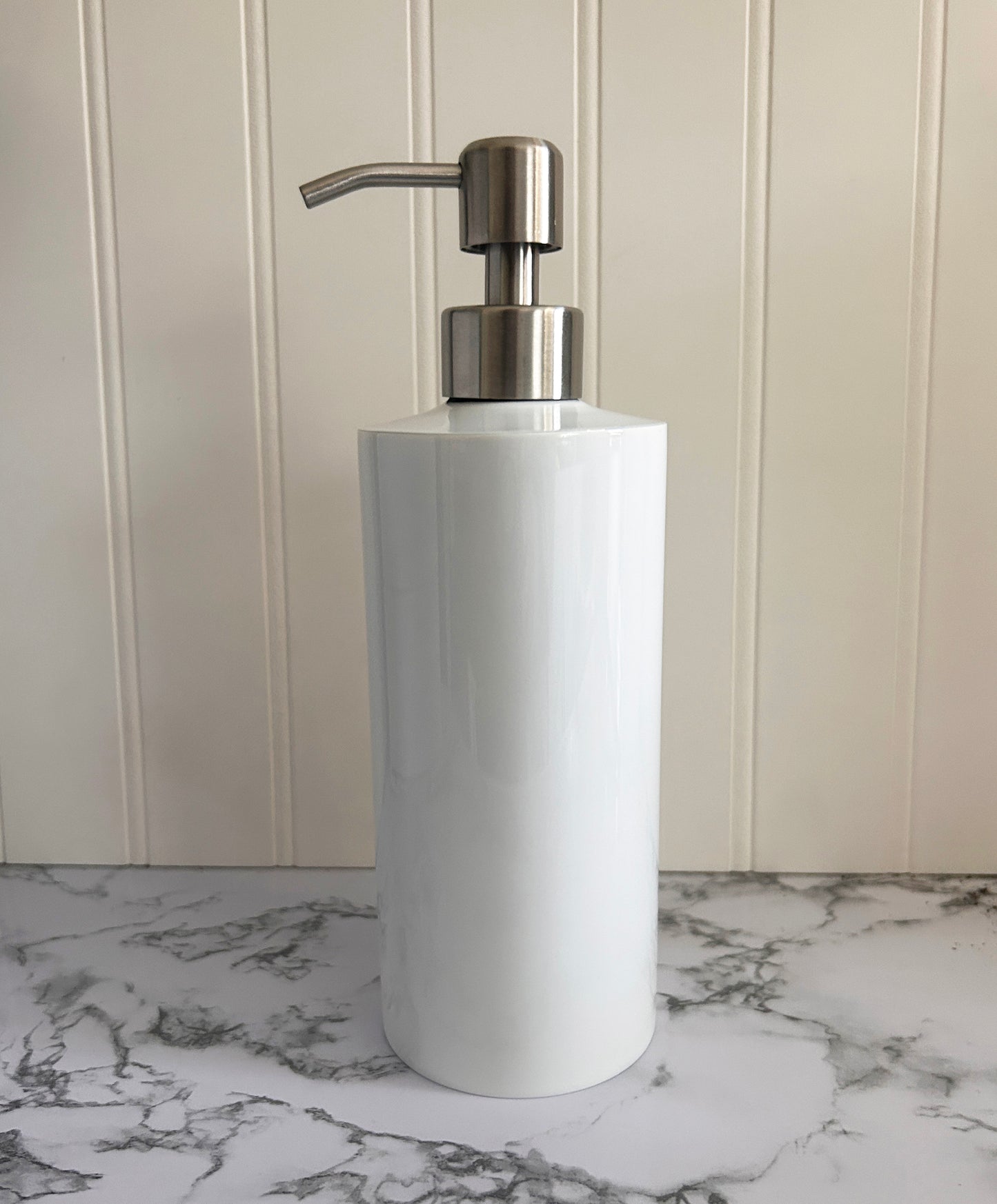 Soap/lotion Pump Dispenser STRAIGHT Sublimation ready RTS, soap dispenser, lotion pump, stainless soap pump